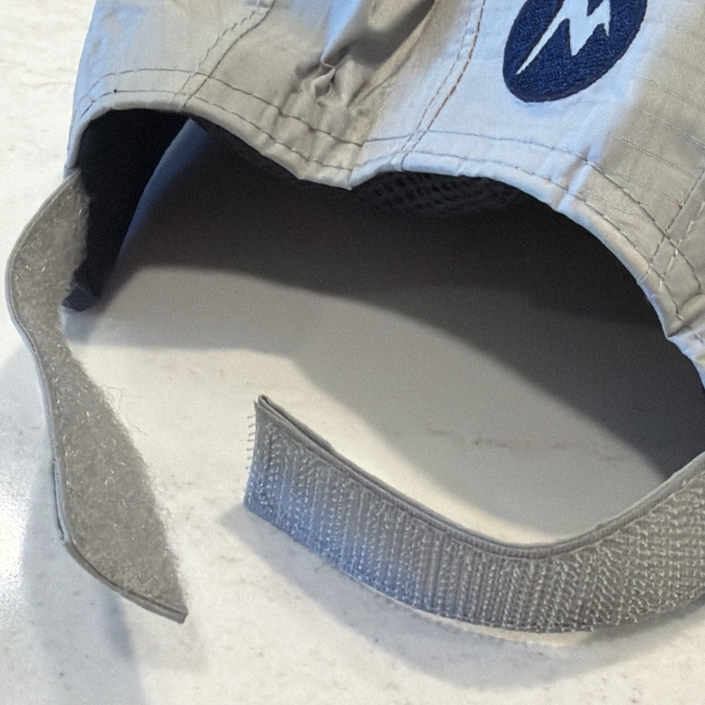 Marmot Baseball Cap Gray One Size Nylon Mesh Lining Adjustable back Hat - Picture 9 of 11